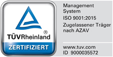 TÜV Zertifikat